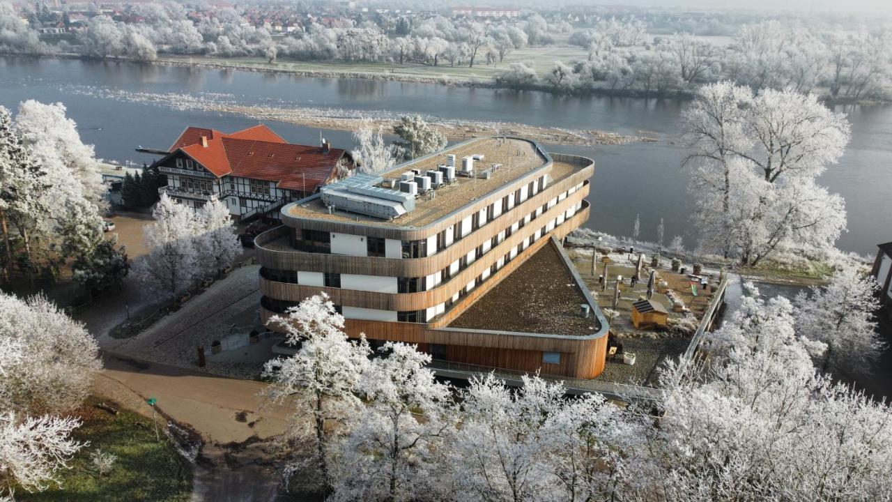 Das Elb Boardinghouse Hotel Restaurant Magdeburg Zewnętrze zdjęcie